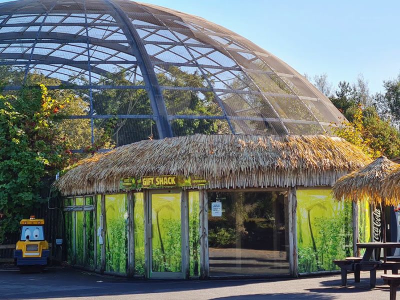 World of Wings Gift Shack Blackpool Zoo